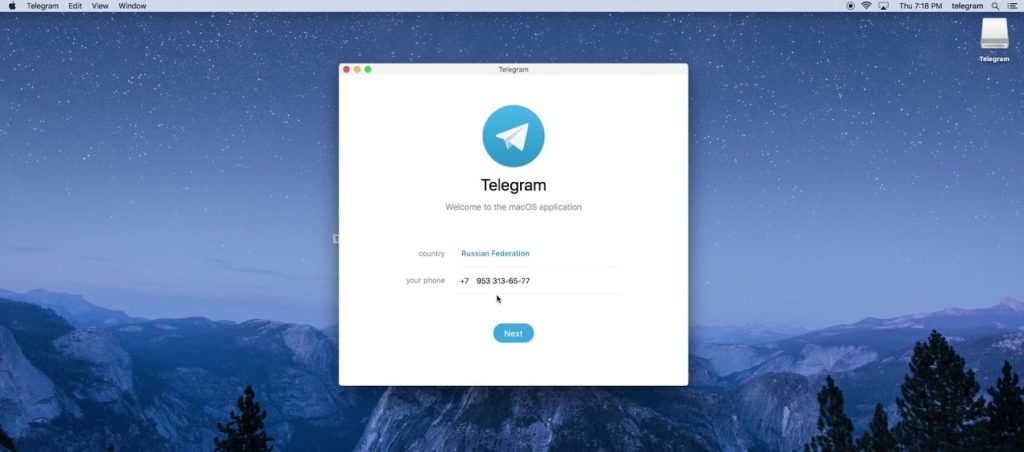 telegram for mac laptop